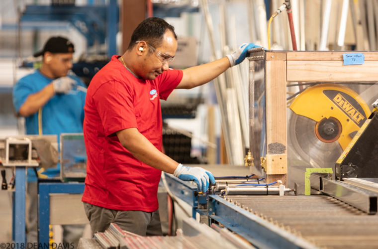 Employee Manufacturing Window