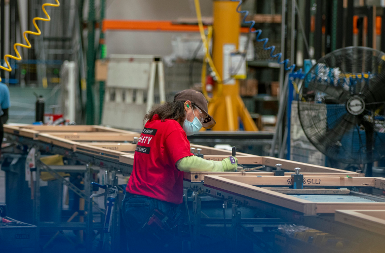 Employee Manufacturing Door 2