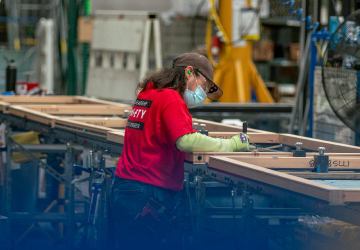 Employee Manufacturing Door 2